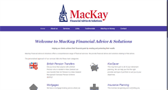 Desktop Screenshot of mackay.co.nz